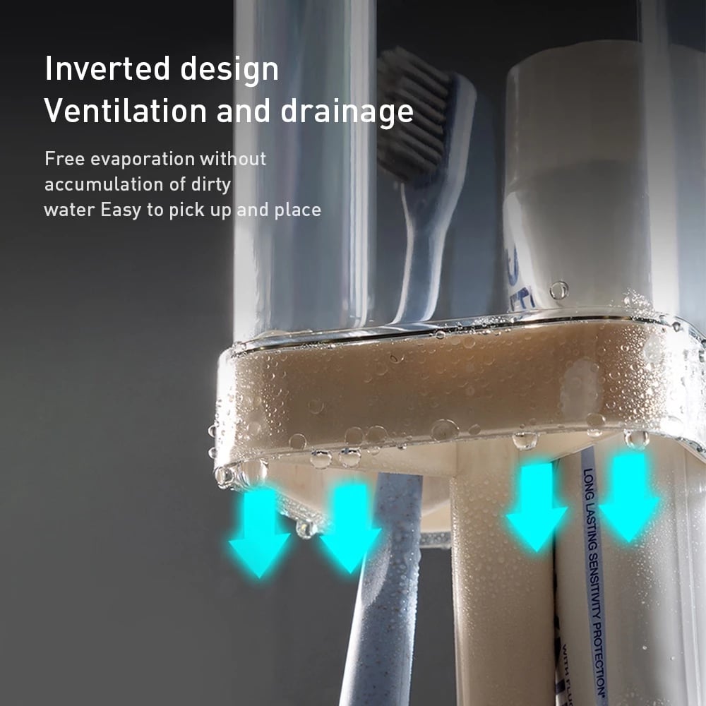 Snygg tandborsthållare med loc