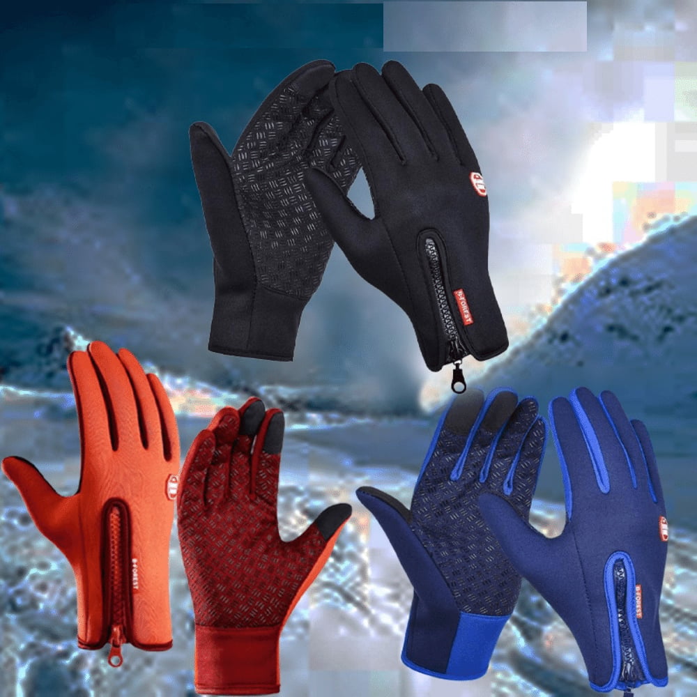 🔥Hot Sale 50 % rabatt🎉Unisex vattentäta vinterhandskar med pekskärm