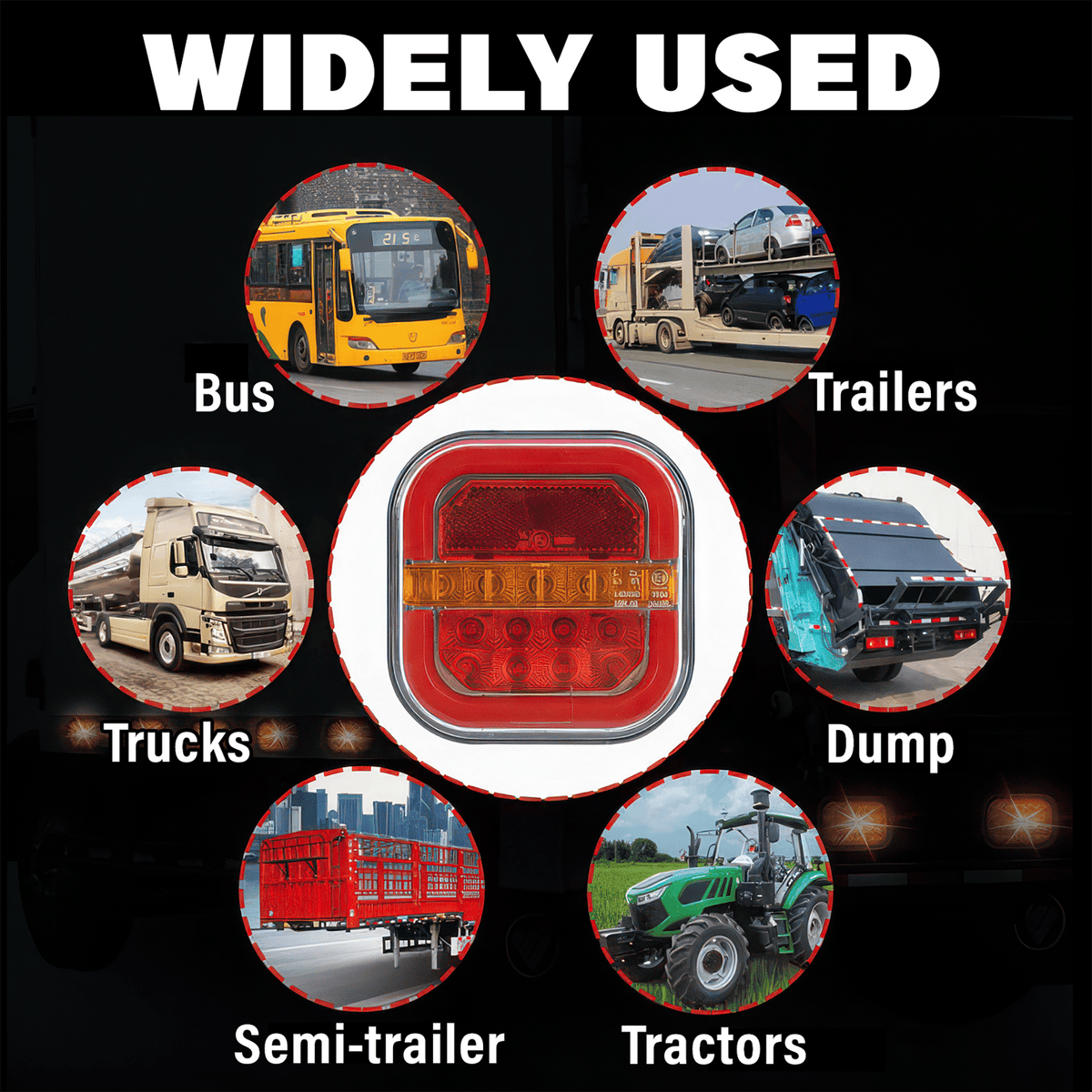 🚗 LED Trailer Lights