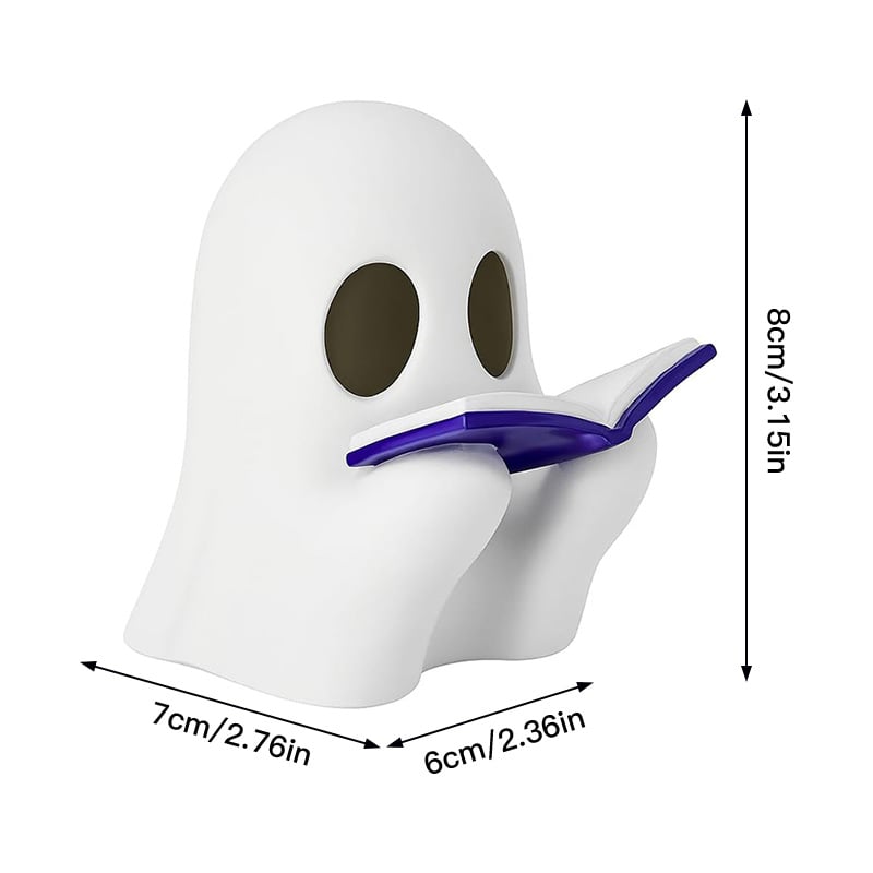 🔥Sista dagen 50% rabatt - 🔥Läsande spöke Halloween-dekoration