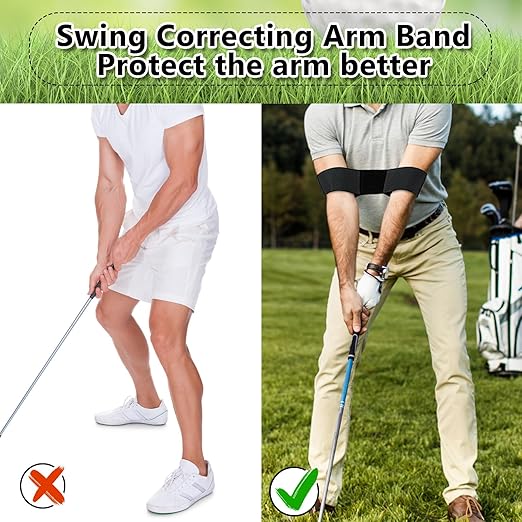 🏌️Golf Set med handledskorrigeringstränare och armband