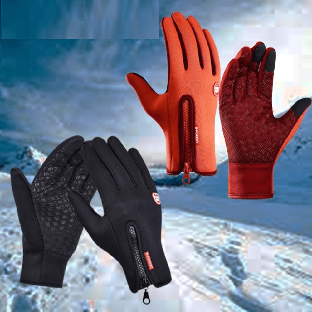 🔥Hot Sale 50 % rabatt🎉Unisex vattentäta vinterhandskar med pekskärm