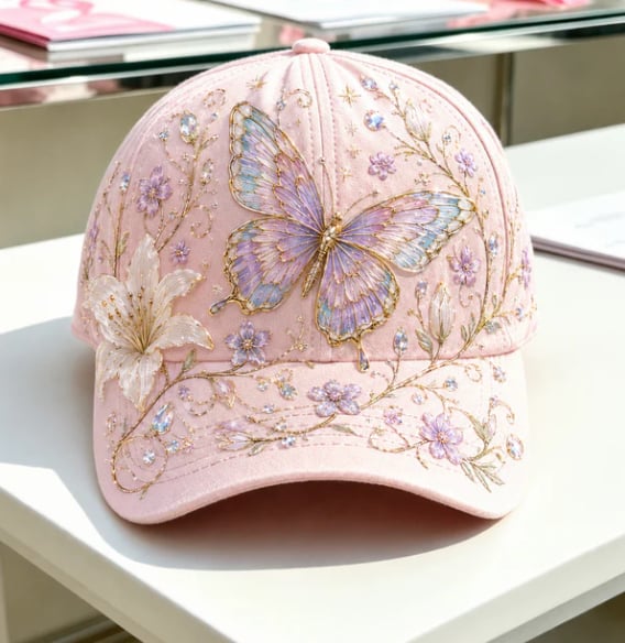 🔥Sista dagen – 50 % rabatt 🌸🌿 Garden Morning Cap