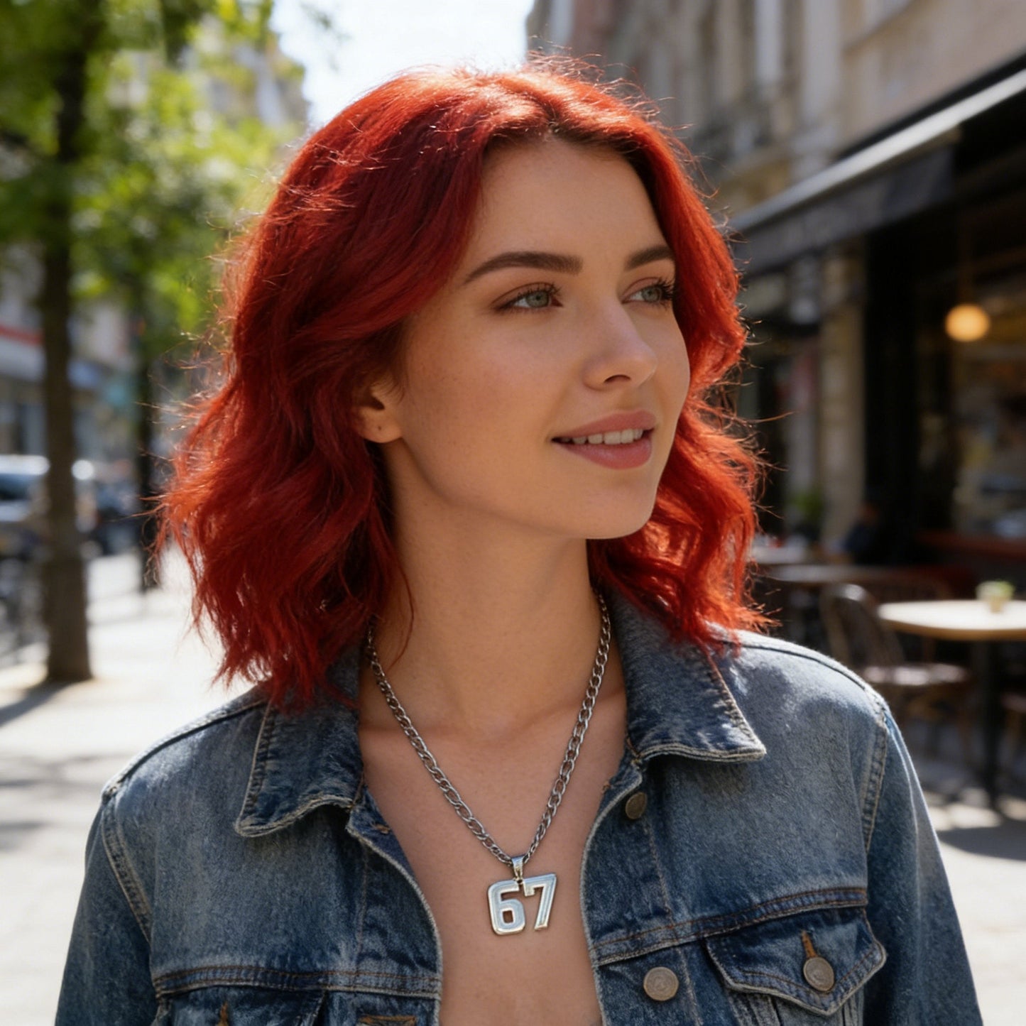 67 Number Pendant Necklace – Ett statement-smycke för alla fashionistas
