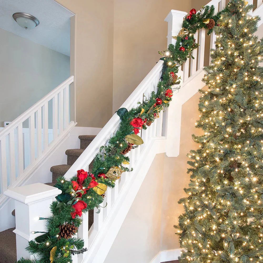 Buntband för julkransar