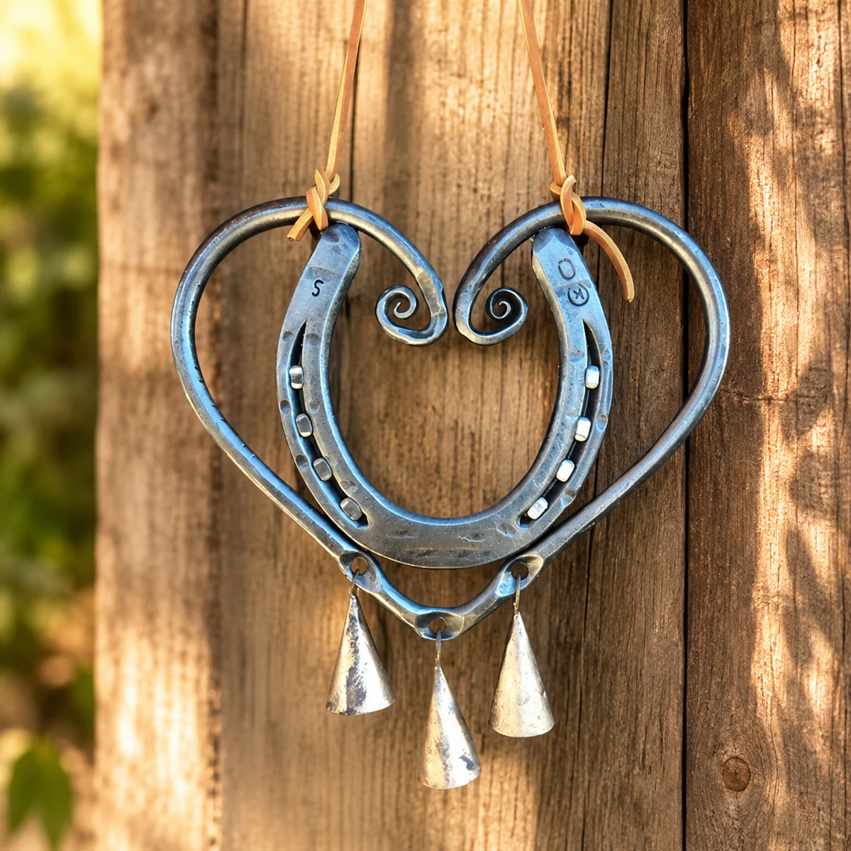 💥LAST DAY 50% OFF🔥The Horseshoe Heart Wind Chime ❤🐎