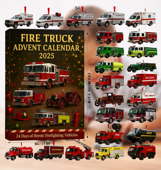 🚒🔥Brandbilsadventskalender 2025🎁🌲