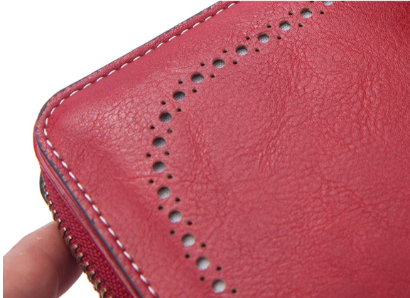 Plånbok med dragkedja för kvinnor （50% rabatt）