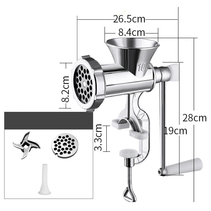 🎉 2026 Sale — Over 23,000 Sold! 💞 Home Hand Crank Meat Grinder and Sausage Stuffer – Homemade Goodness Made Easy 🌸