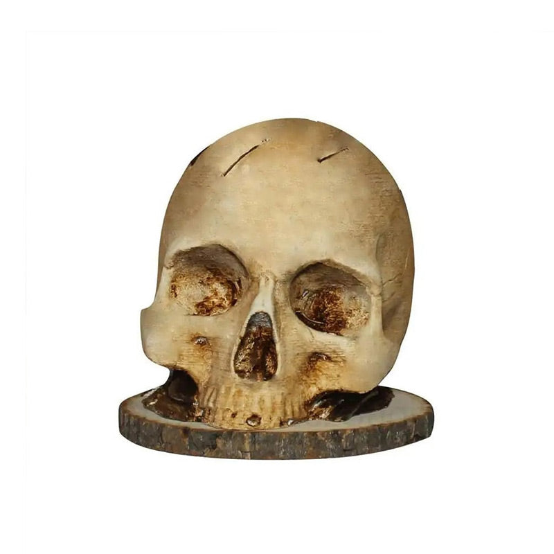 🎃Gotisk Knivhållare Med Dödskalle/Gothic Knife Holder With Skull