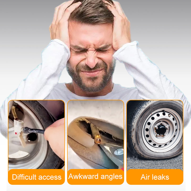 🔥Köp 1, få 1 gratis🔥Universell flexibel ventilförlängning för däck