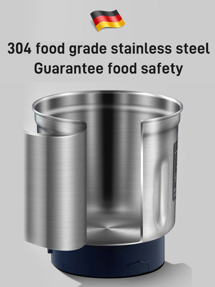 ⏳ Tidsbegränsad special⏰ Stor kapacitet Elektrisk höghastighets kross- och slipkopp 🫘