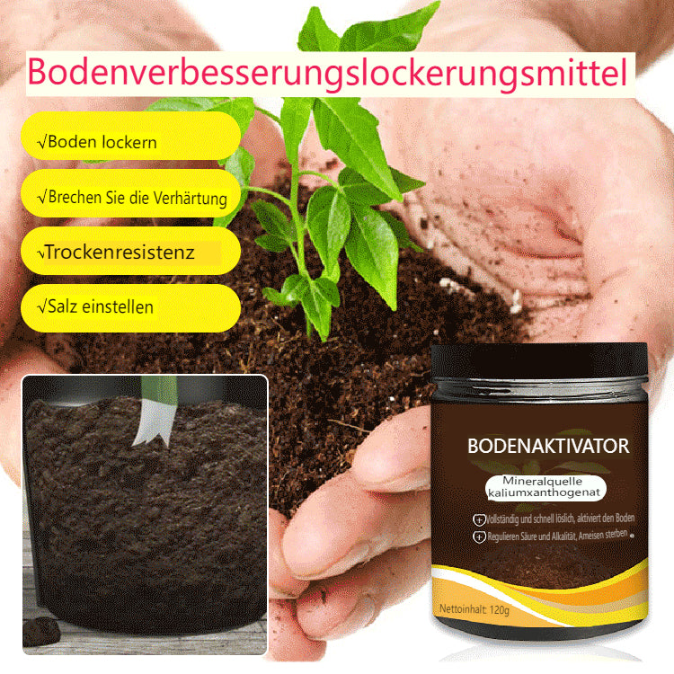 🌱 Blomstrande jord, enkelt naturlig - jordaktivator🌱