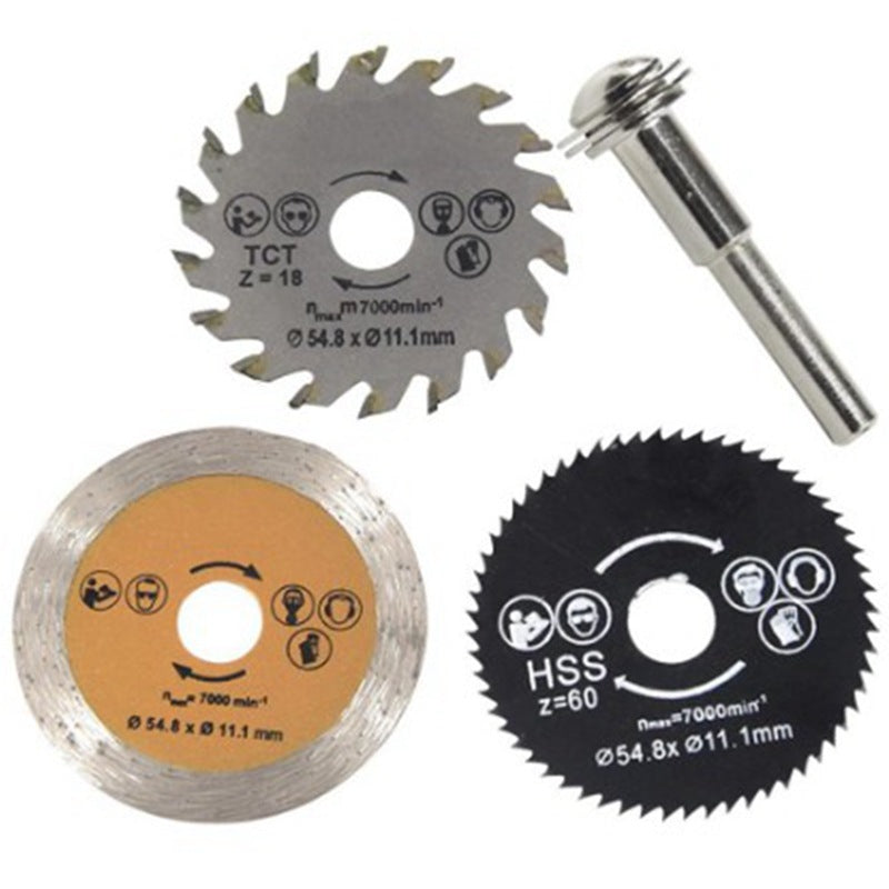 ⚙️Litet sågbladsset med 3🔪⚡️