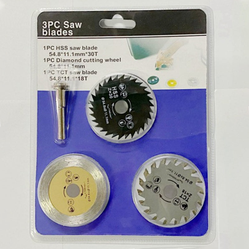⚙️Litet sågbladsset med 3🔪⚡️