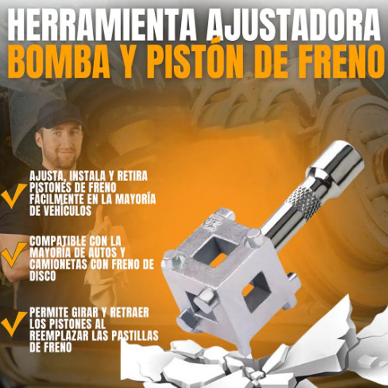 Verktyg för bromsok för skivbromsar