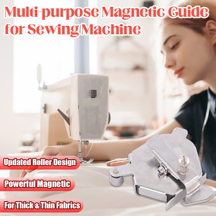 2025 Uppgraderad multifunktionell magnetisk guide för symaskin
