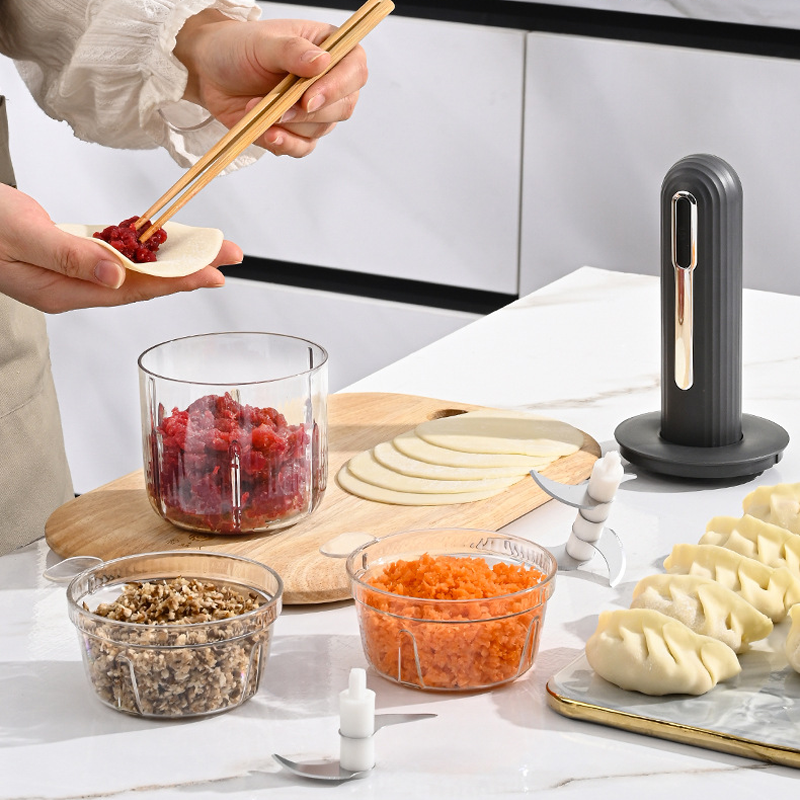 Sladdlös elektrisk köttkvarn för hemmabruk🍖