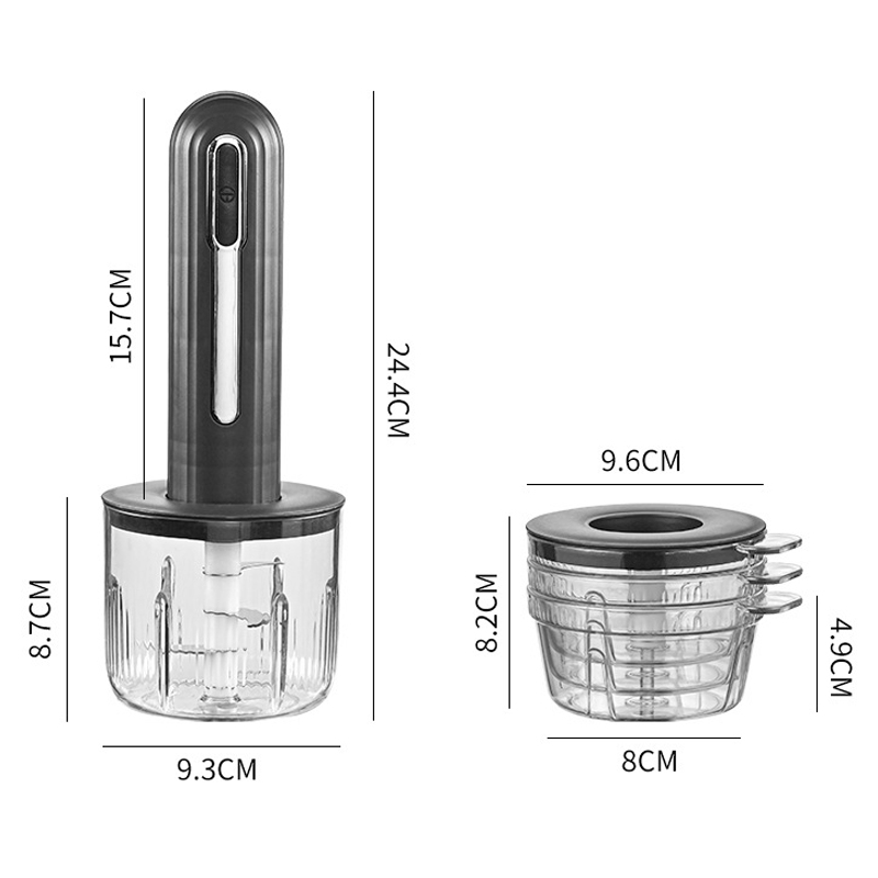 Sladdlös elektrisk köttkvarn för hemmabruk🍖