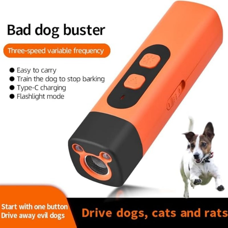 🎁 50 % RABATT! 💥 Ultraljudsavskräckare för hundar – Human, enkel knapptryckning för att korrigera beteendet hos hundar, katter och skadedjur 🐾🔇