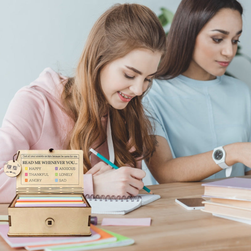 Bibellåda med verskort