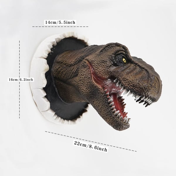 🎉3D-väggdekoration med dinosaurier🦖