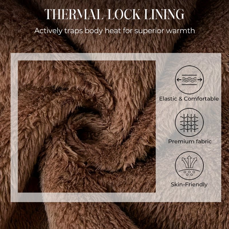 Gott nytt år! 🎊⏰ Lång vintageparkas för damer med mysigt foder och huva.