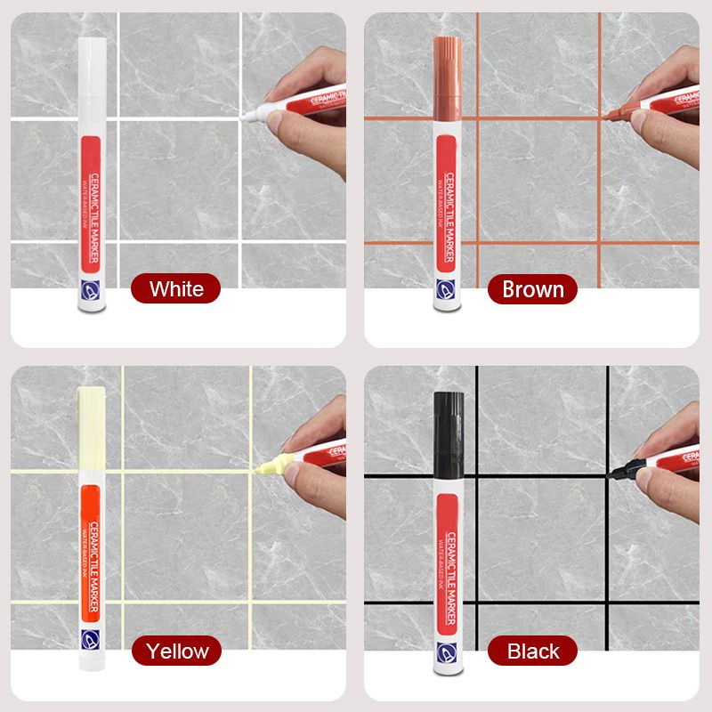 Mögelresistent och vattentät fogpenna för keramiska plattor/Tile Grout Pen