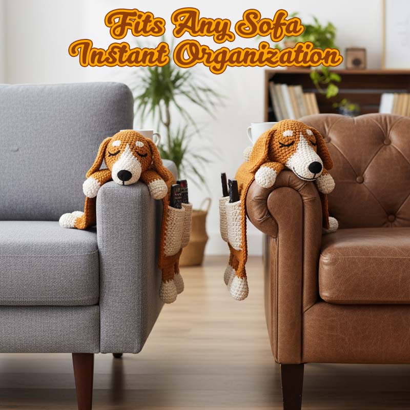 🎁Neujahrsverkauf 50 % Rabatt💖 Entzückender Sessel-Organizer in Hundform