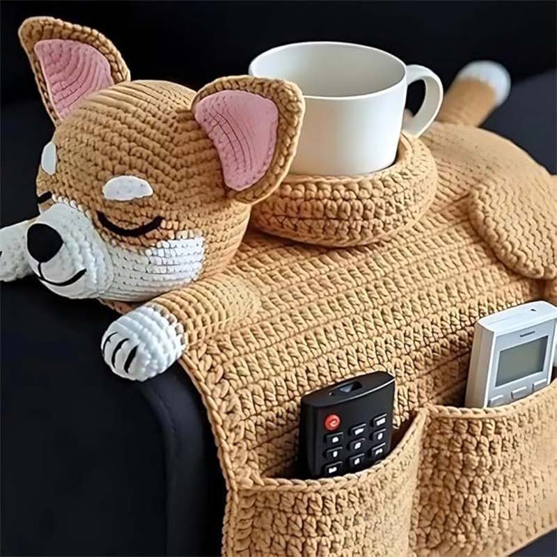 🎁Neujahrsverkauf 50 % Rabatt💖 Entzückender Sessel-Organizer in Hundform