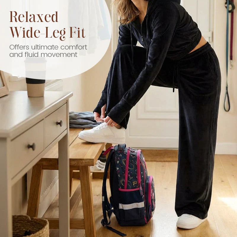 Damtröja Med Dragkedja Och Byxor, 2-delat Set