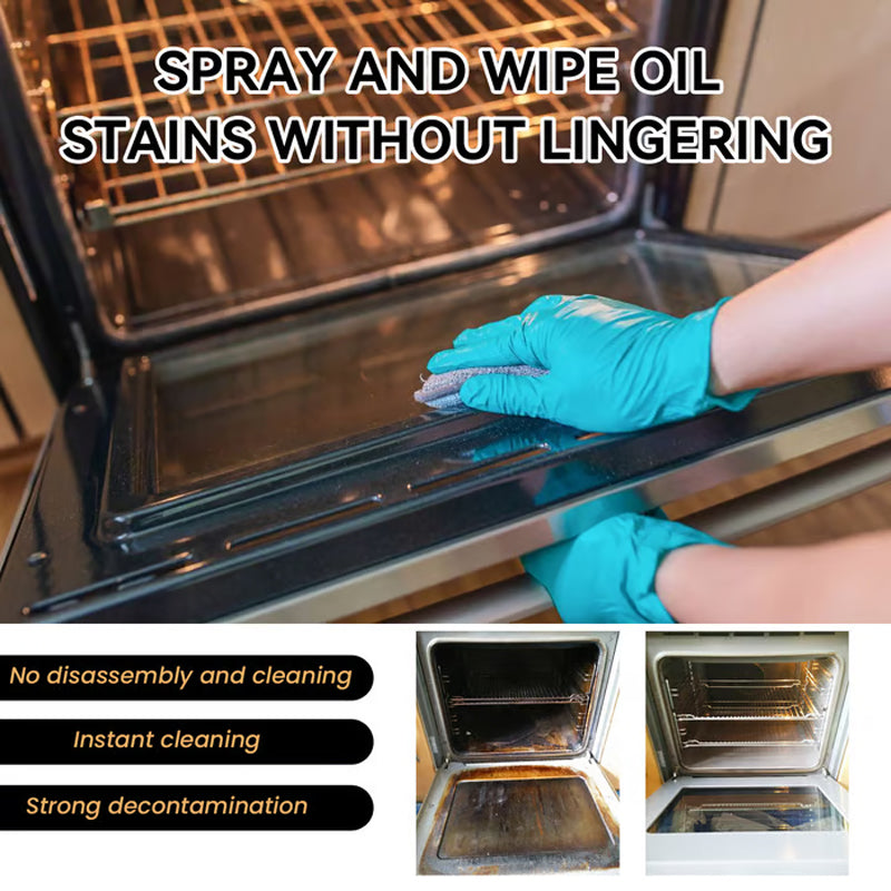✨ Rengöringsspray för ugnar och grillar – löser upp fett på 5 minuter, ingen skrubbning behövs, tar bort lukter 🔥