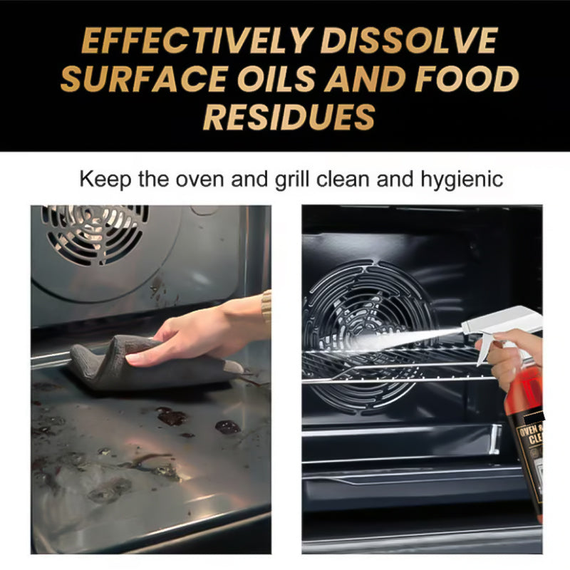 ✨ Rengöringsspray för ugnar och grillar – löser upp fett på 5 minuter, ingen skrubbning behövs, tar bort lukter 🔥