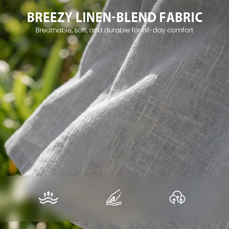 Herrhuvtröja och byxor i ledig passform – 2-delat set