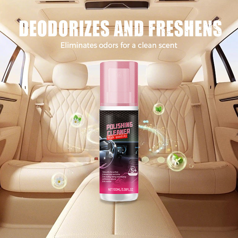 🔥Köp mer, spara mer🔥Instant Shine & Protection Car Interior Polisher🚗
