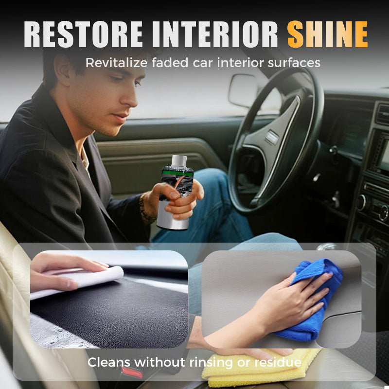 🔥Köp mer, spara mer🔥Instant Shine & Protection Car Interior Polisher🚗