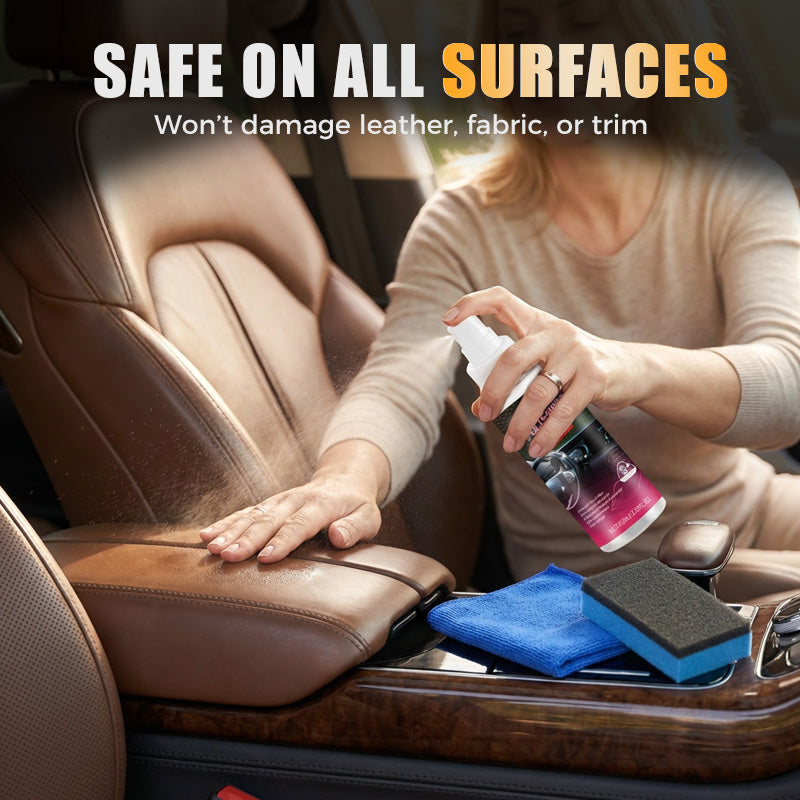 🔥Köp mer, spara mer🔥Instant Shine & Protection Car Interior Polisher🚗