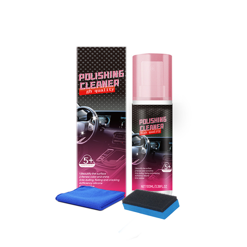 🔥Köp mer, spara mer🔥Instant Shine & Protection Car Interior Polisher🚗