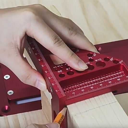 Aluminium vinkelhake för träbearbetning