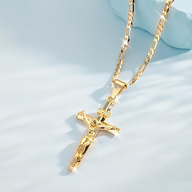 Herrhalsband med korshänge ✝️💛