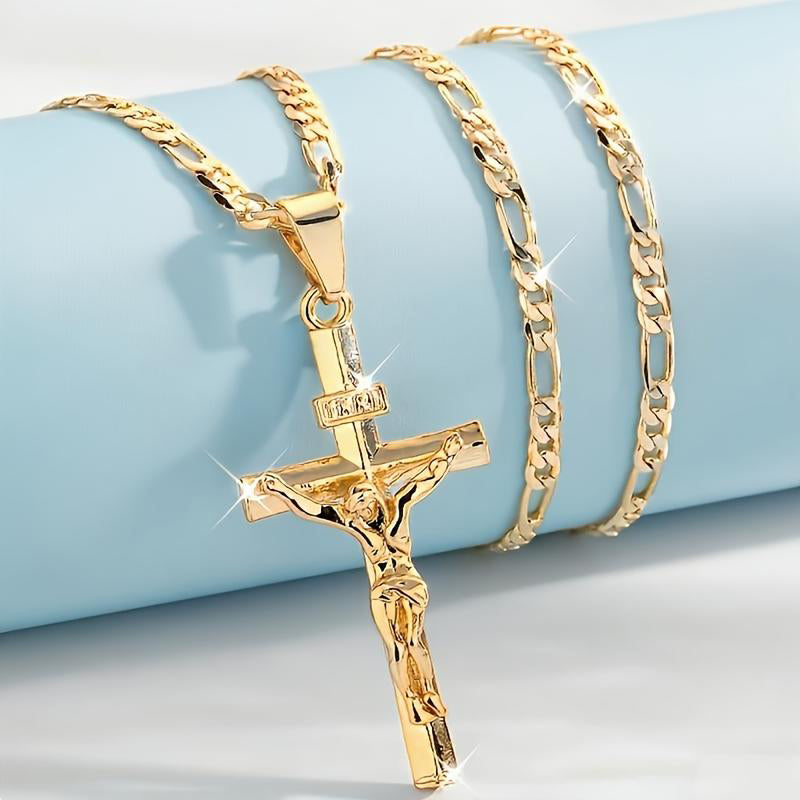 Herrhalsband med korshänge ✝️💛