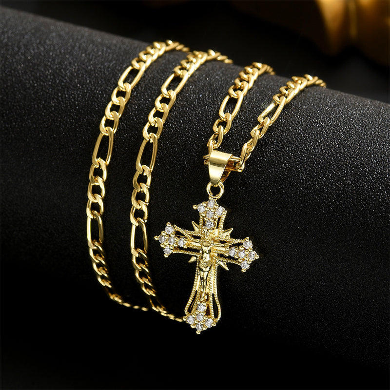 Herrhalsband med korshänge ✝️💛