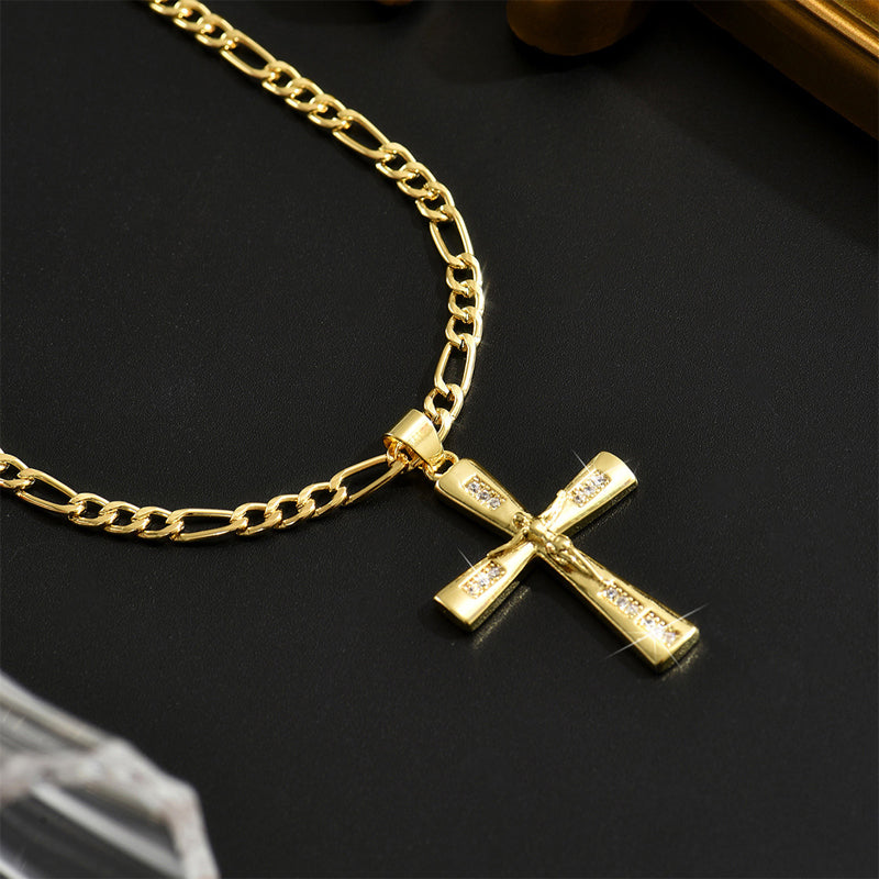 Herrhalsband med korshänge ✝️💛