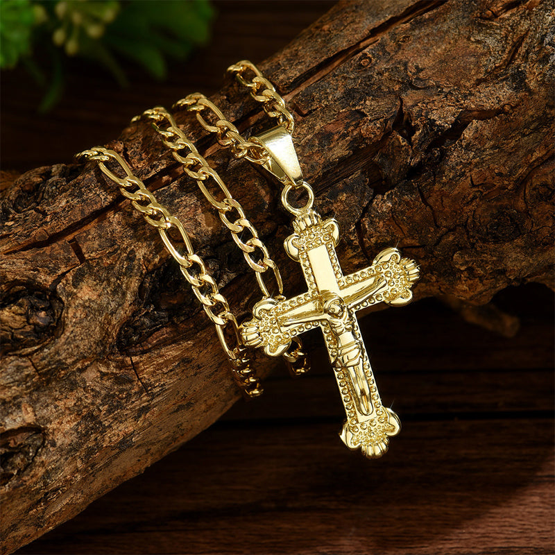 Herrhalsband med korshänge ✝️💛