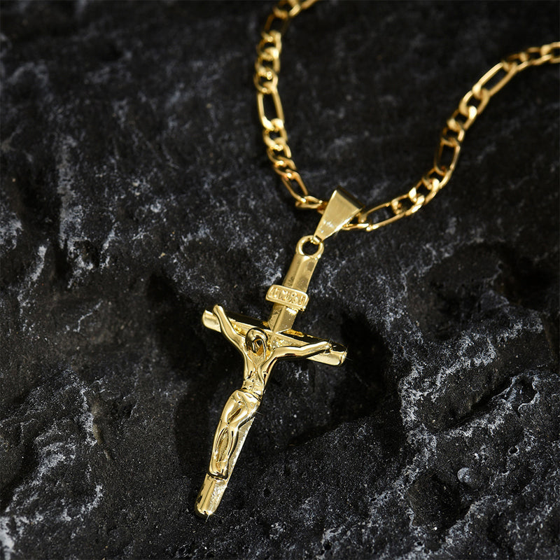 Herrhalsband med korshänge ✝️💛