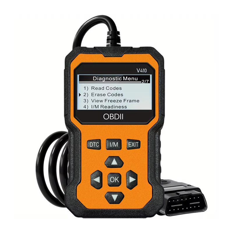 🔧🚗Professionell OBD2-skanner – Fullständig diagnostik, radera koder med ett klick och flerspråkig! 📊💡