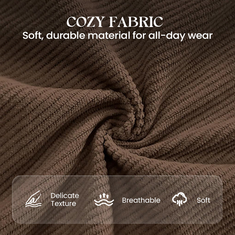 Corduroy-byxor för män