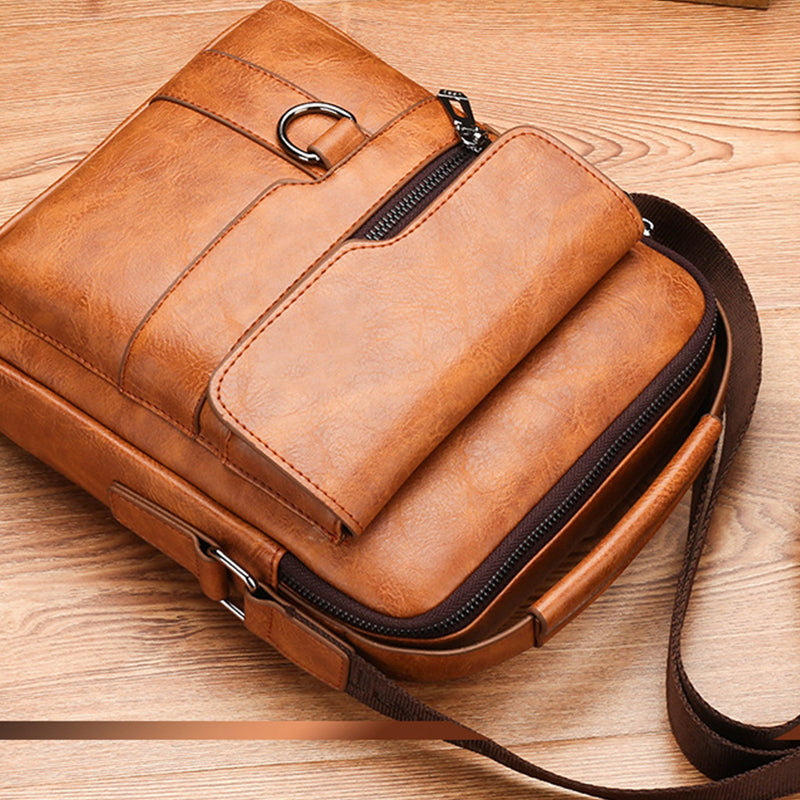 Herrväska för affärsresor med stor kapacitet