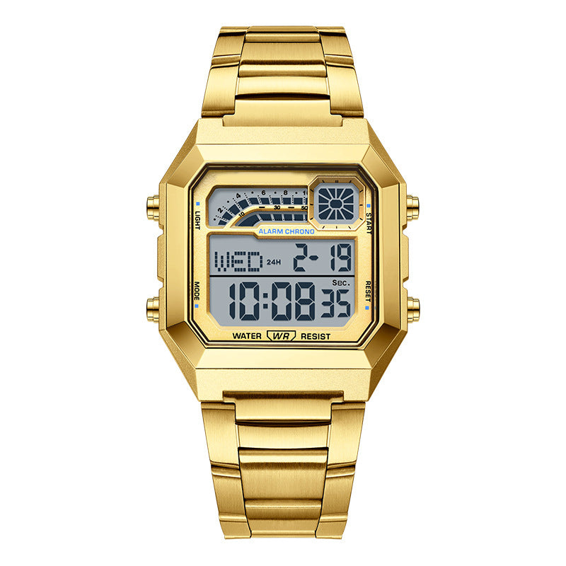 📢 50% OFF NOW! ⌚ Unisex Digital Watch with Square Display & Luminous Backlight – Sleek design, bright backlight & comfortable fit – Perfect for daily wear, sports & travel 💪
