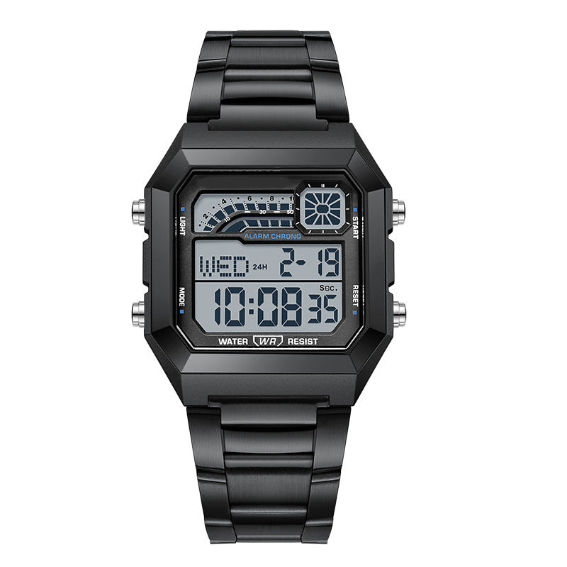 📢 50% OFF NOW! ⌚ Unisex Digital Watch with Square Display & Luminous Backlight – Sleek design, bright backlight & comfortable fit – Perfect for daily wear, sports & travel 💪